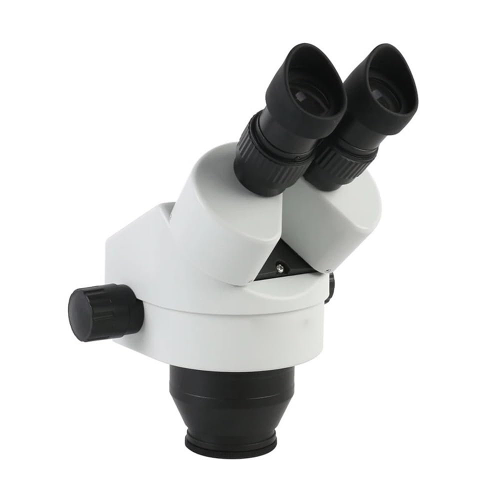 Mikroskop Mikroskop Mikroskop Stereofoniczny z ciągłym zoomem 3,5X-90X WF10X/20 MM Okular LED Light 0,5X 1X 2X Telefon Telefon Soczewka do naprawy PCB SMD Niezawodna trwałość i wydajność(Whit