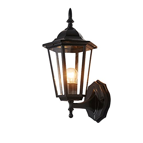 Lampe murale extérieure en aluminium style européen de haute qualité rustique étanche