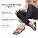 AEROTHOTIC Arch Support Flip Flops for Women Comfortable Cushioned Memory Foam Lined Footbed Outdoor Indoor Dressy Beach Walking Thong Extra Soft Padded Strappy Sandals (Tera Khaki, Size 8)