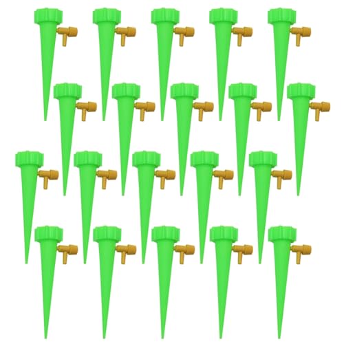 Tuesoa Kit de Riego Automático con Gotero Ajustable Kit de de Riego por Automático Dispositivo de Riego de Plantas Verde