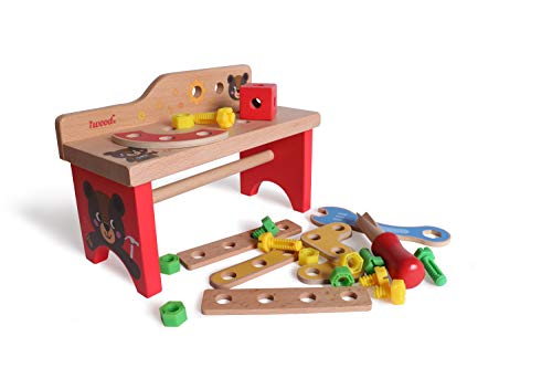 iWood Etabli de Bricolage en bois noble et design durable