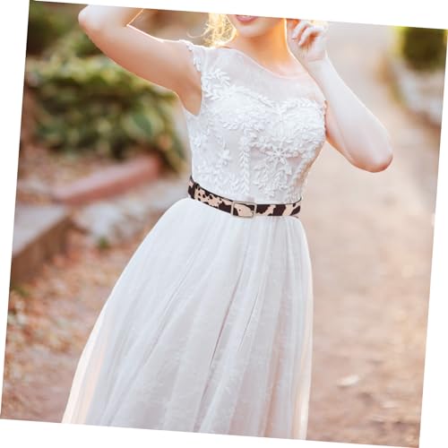 BESPORTBLE Adjustable Cow Print PU Leather Belt for Women Western Style Waistband for Jeans and Pants Lightweight Cowgirl Fashion Accessory in4