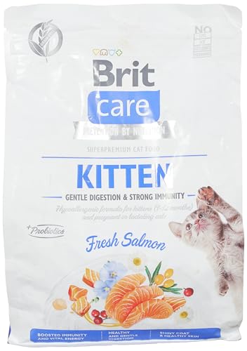 Brit Trockenfutter - Kitten - Lachs - Digestion & Strong Immunity, 2 kg