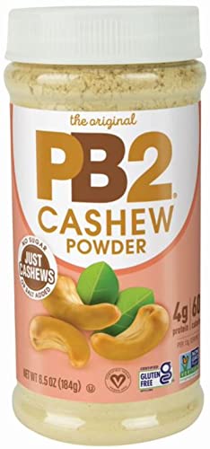 Pb2 Powdered Cashew Butter - Cashew Powder With No Added Sugar Or Salt [6.5Oz Jar] #TOP13