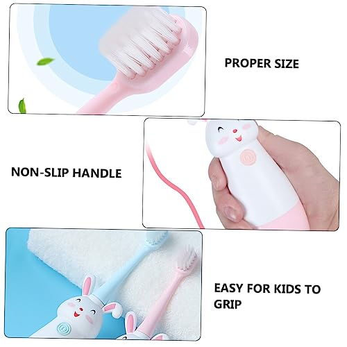 Beavorty 3 Sätze Elektrische Zahnbürste Kinderzahnbürste Sonic Vibriert Zahnbürsten Für Kinder Borstenzahnbürste Cartoon Zahnbürste Für Kinder Elektronischer Babyzahnbürste – Bild 3