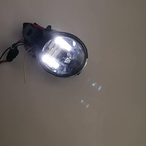 Miniatura 7 de Lámpara antiniebla LED de 6000k 3000LM compatible con Nissan X-trail T30 2003.10-2007.08, lámpara antiniebla de lente blanca de 20 W + luz de