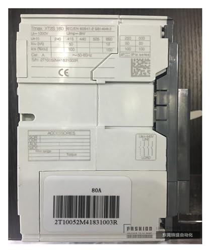 Disyuntor XT2S160 MA100 interruptor magnetico automatico de corte tripolar tipo FF 3P 3