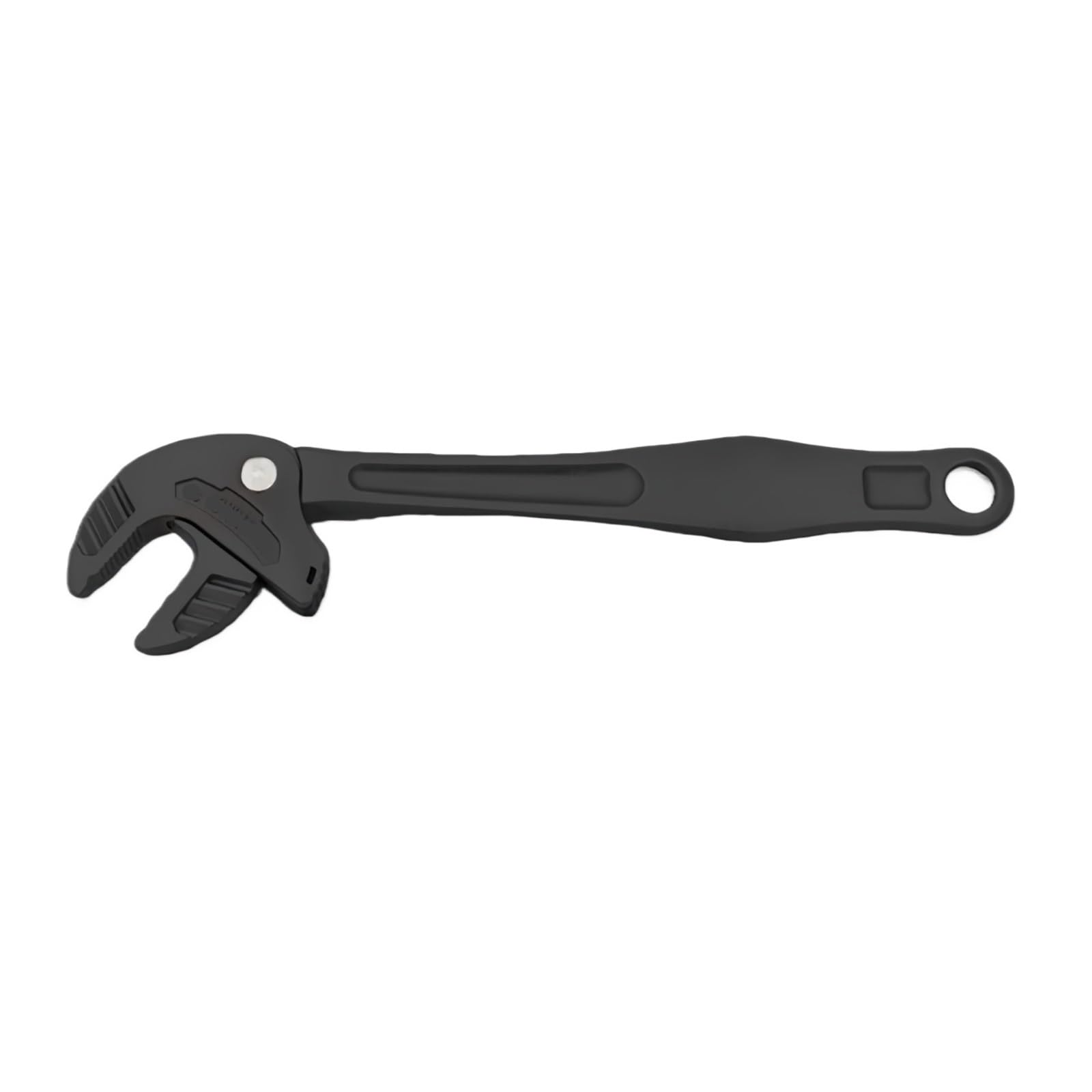 Wjiayao Black Crab Claw Wrench Heavy-Duty Industrial Crab Claw Wrench-Adaptive Ratchet, Wide Jaw Adjustable Tool For Automotive Repair, Plumbing(Opening Range16-19Mm)
