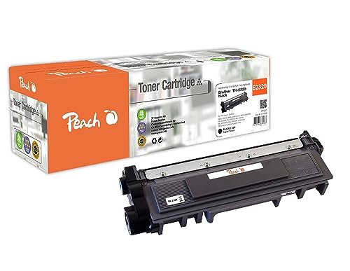 Peach Toner Module Noire, Compatible avec Brother TN-2320
