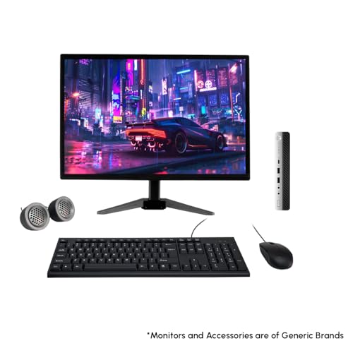 (Refurbished) HP EliteDesk 800 G4 19" HD All-in-One Desktop Computer Set (Intel Core i5 8th Gen| 16 GB DDR4 RAM| 256 GB SSD| 19" HD LED Monitor| KB... - Image 2