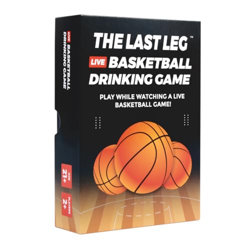 Beer Pressure The Last Leg - Live Basketball Drinking Game. Perfect for Game Days Tailgates Parties and Pre Games.