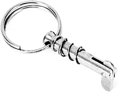 10 Pcs of Marine Grade Stainless Bimini Top Pins w/Drop Cam & Spring 1/4" x 1" Grip