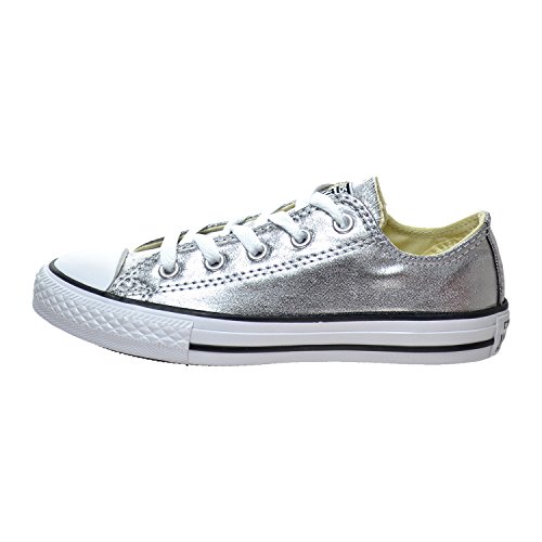 Image of Converse Chuck Taylor All Star OX Low Top Little Kid's Shoes Metallic Gunmetal 353180f (11.5 M US)