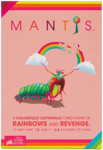 Exploding Kittens Mantis Card Games for Adults Teens & Kids - Fun Family Games