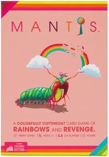 Exploding Kittens Mantis Card Games for Adults Teens & Kids - Fun Family Games