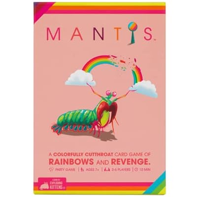 Exploding Kittens - Mantis - Card Games for Adults Teens & Kids - Fun Family Games, MNTS-Core-5 | Ya disponible en tu tienda friki favorita! En mundofriki.es!