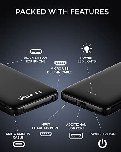 Vida It VIDAIT10287 Compact Power Bank Portable Charger thumb #5