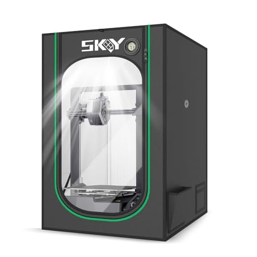 Skouphy 3D Printer Enclosure Fireproof and Dustproof Tent Constant Temperature Protective Cover Room for Ender 3V2/Ender 3V2 Neo/Ender 3S1/Ender 3Pro/Ender 3/Ender 3Neo 3D Printer -Small
