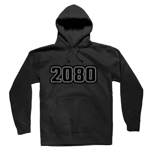 Hoodie unisex 2080 noir idéal pour le télétravail et vos sorties décontractées en ville