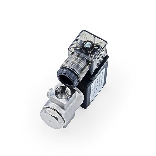 Électrovanne électrique 1/4 acier inoxydable DN8 12V - 7