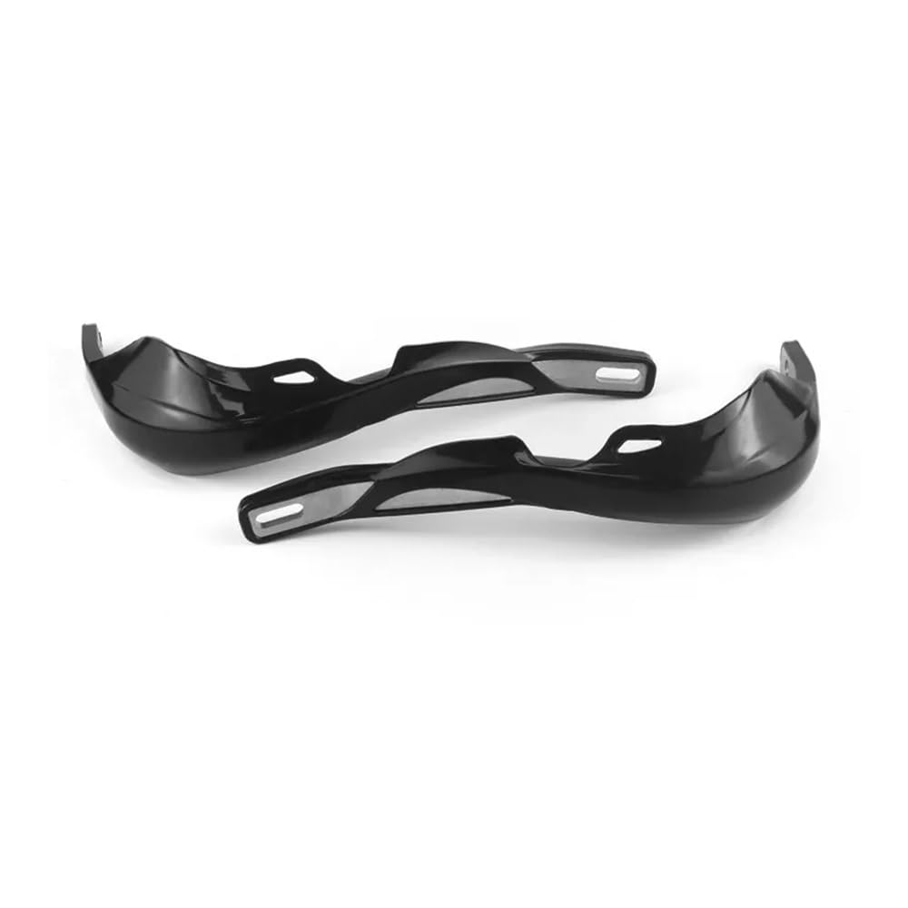 Protectores de Mano para Motocicleta, manillares Huecos reacondicionamiento, diámetro Interior para protección Barra Manillar 15-19mm(Black)