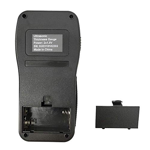 Ultrasonic Thickness Gauge Meter Tester Medidor de Espesor Ultrasónico para Metal Acero con Rango de Medición 1.2 a 230mm miniatura 4