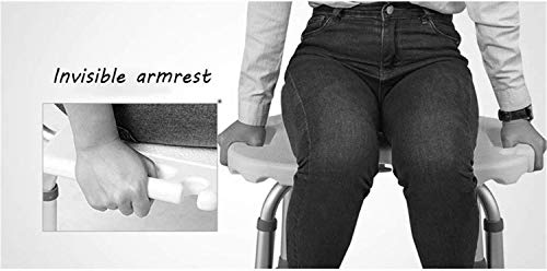 Nivok Bath Stools,Height-Adjustable Shower Stool - Lightweight Aluminum Alloy Shower Stool - Bath Seat/Shower Chair/Folding Bath Bench - Shower Stool/Bath For Seniors Disability/With Backrest #TOP5