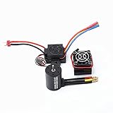 Compatible con: instalación universal, apto para 1:8/1:10 RC Car RC Boat, como HSP Wltoys