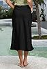 Women's Satin High Waist Hidden Elasticized Waistb... #5