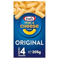 Kraft Mac and Cheese Original Pasta Easy Microwaveable Macaroni Instant Pasta Quick Meal 205g