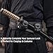 Katana Sword Belt Holder, Adjustable Samurai Sword Frog Holster with Two Buckles, PU Leather Waist Belt for Medieval, Pirate & Anime Cosplay Costumes