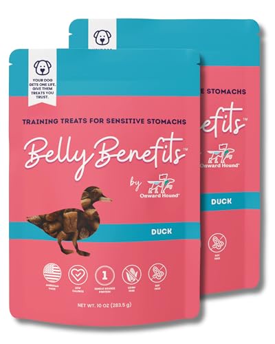 Onward Hound Belly Benefits Soft Dog Training Treats - Duck