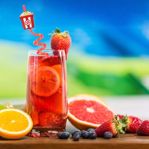 Pack de 24 pitillos reutilizables para fiesta temática miniatura 6