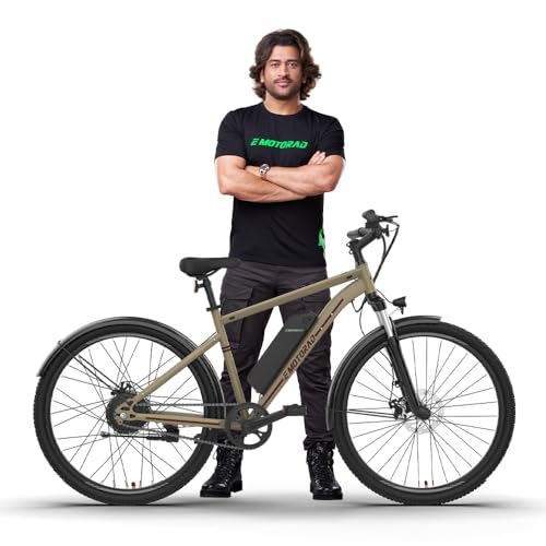 Image of EMotorad X1 Electric Cycle for Men & Women | 45km Range | Removable Battery