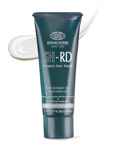 SH-RD Masque Capillaire Protéiné Pour Cheveux Secs et Cassants, Nutrition Intense à l’Huile d’Argan & Beurre de Karité, Hydratation Profonde - 70ml