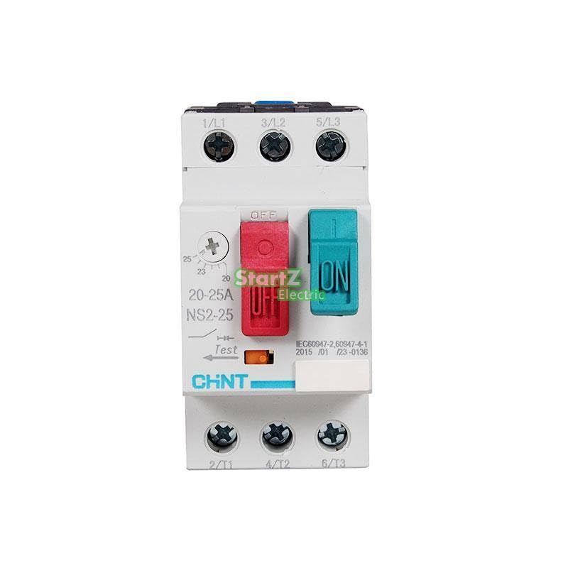 NS2-25 10A(6.3-10A) Motor Protector Motor Starter Motor Circuit Breaker Motor Switch GV2 ME