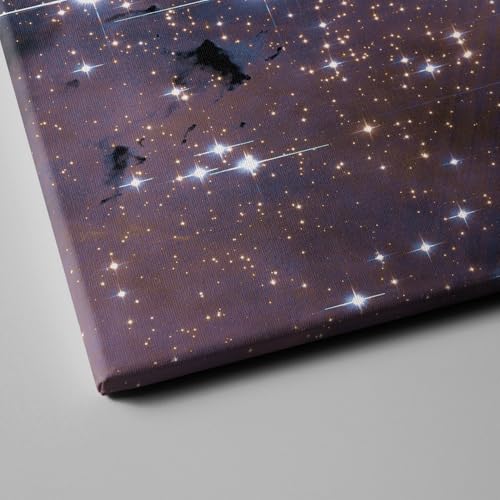 Toile NGC 6611 Hubble Télescope grand tableau pour mur vide salon - 3