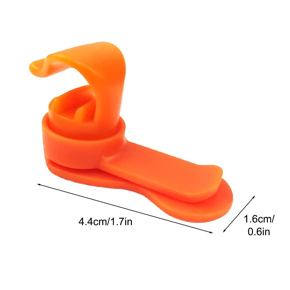 DONGKER Clip Tubo Acqua Magnetica,3 Pezzi Clip per Tubo Vescica Acqua per Zaino Bici Bottiglia Soft Tracolla