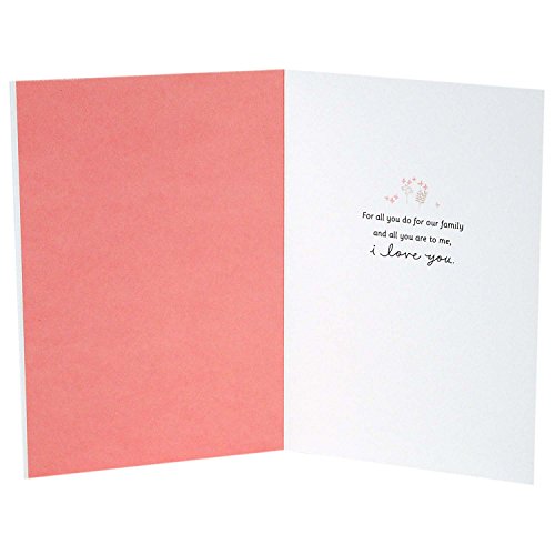 Hallmark-Signature-Mothers-Day-Card-for-Wife-For-All-You-Do-for-Our-Family Hallmark Signature Mothers Day Card for Wife For All You Do for Our Family