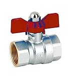 Anillos de asiento de PTFE Genebre val-ge - Válvula esfera hembra-hembra 1/2\" prestige pn25/16 rojo