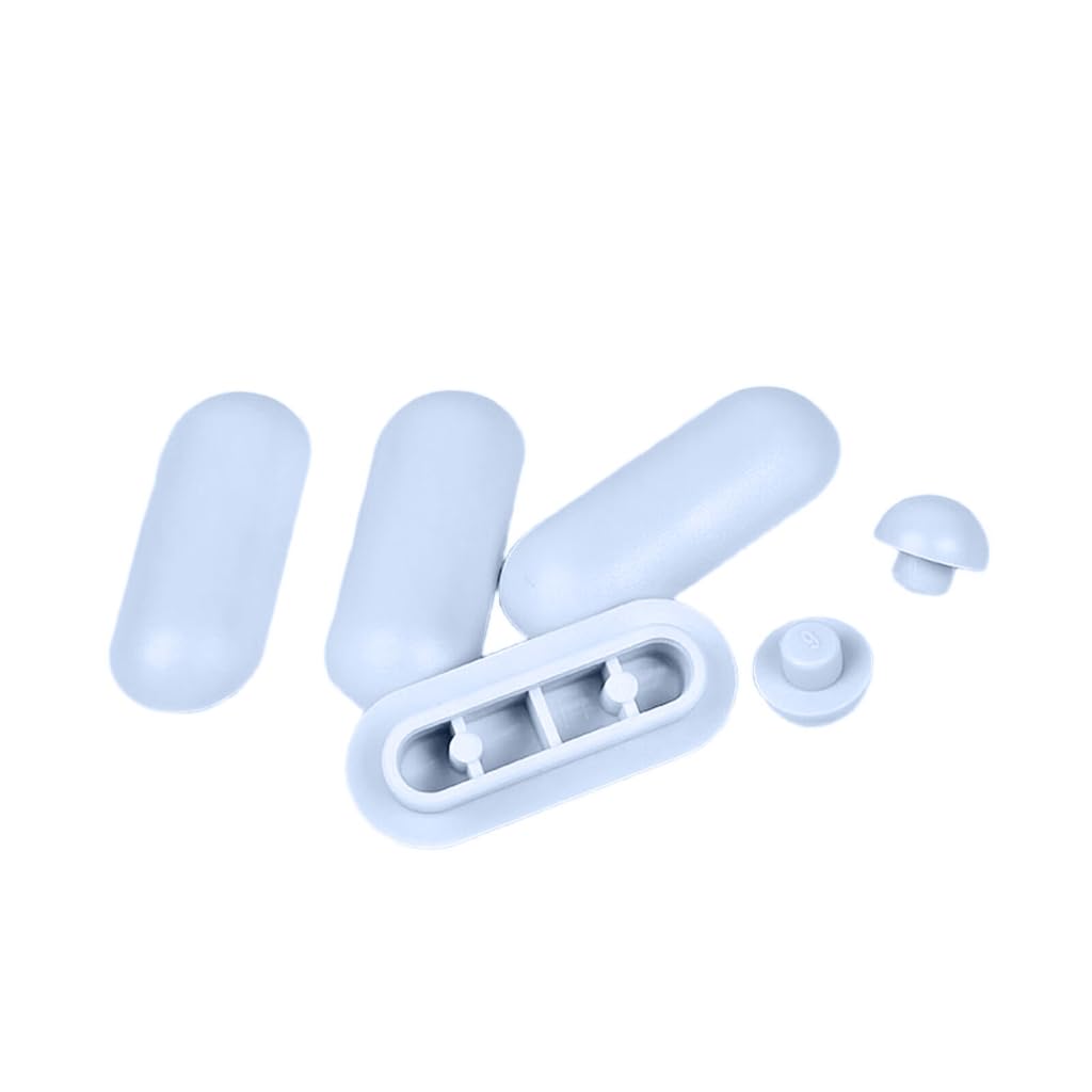 Gmbylby White W Antislip Toilet Seats Bumper Gasket Cushions Pad Covers Universals Buffer Lid Bumpers