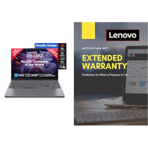 Image of Lenovo IdeaPad Slim 3 13th Gen Intel Core i5-13420H 15.3 inch(38.8cm) WUXGA IPS Laptop(16GB RAM /512GB SSD /Win 11 /Office 2 Year Extended Warranty with Onsite Service (5WS0K75664)