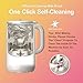 IAGREEA 8 in 1 Nut Milk Maker Machine Stainless Steel Lid BPA Free for Homemade Almond/Oat/Soymilk, 35 oz(1L) Almond Milk Maker with 8 Mins Self-Cleaning, 2 hrs Keep Warm, 750W Stirring Power, White
