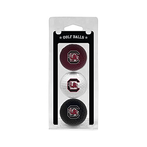 Team Golf NCAA South Carolina Gamecocks 3 Golf Ball Pack