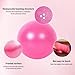 Pilates Ring and Ball Set, 13 Pcs Home Pilates Kit with 13” Circle Yoga Ring 6 Resistance Bands 9.8” Pilates Ball, Accessories, Pilates Essential Kit for Women Girl Home Workouts Beginners Toning