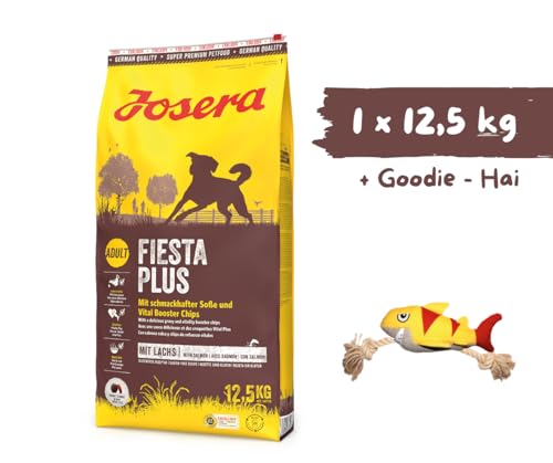 Josera - Hundefutter - Josera Exclusive FiestaPlus - Trockenfutter 12,5 KG + Goodie Hai