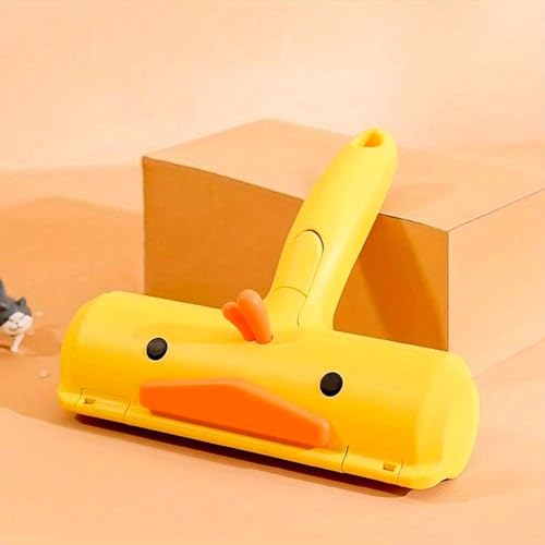 Pet Hair Remover Roller for Couch with Hidden Handle, Push Type Dog & Cat Hair Remover, Portable Reusable Lint Rollers, Washable Travel Lint Remover for Clothes/Furniture/Couch/Bed/Car Seat/Carpet