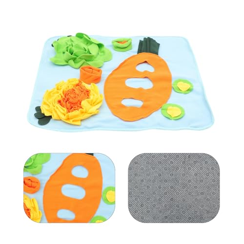 Estera de forrajeo resistente para esconder snacks de conejos 8