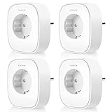 Fernbedienung und Sprachsteuerung：Der Smart Socket unterstützt Google Home und Alexa. Mit der Smart Life-Anwendung (kompatibel mit iOS und Android) können Sie mehrere Geräte überall steuern.