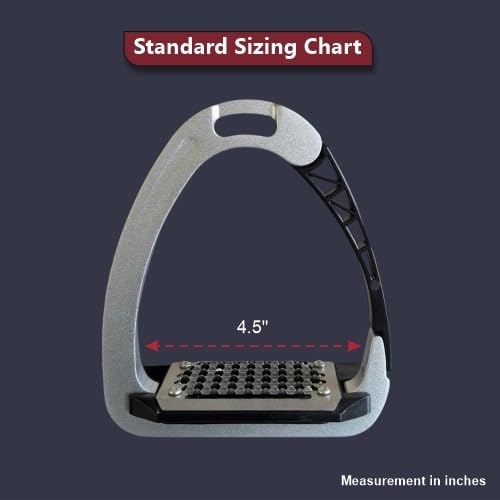 TuffRider Tech Safety Stirrups- Silver-4 1/2 - Thumbnail 3